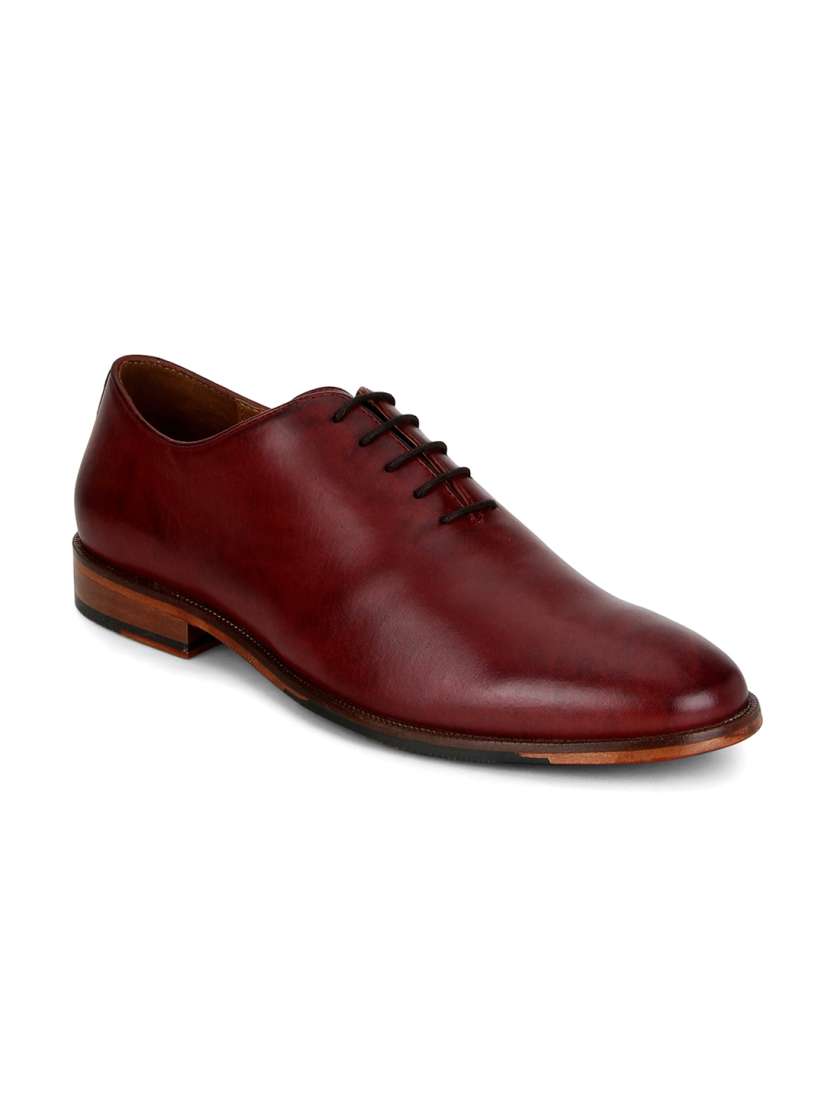 Buy Churchill Company Men Burgundy Leather Formal Oxford Shoes Formal Shoes for Men 7089776 Myntra