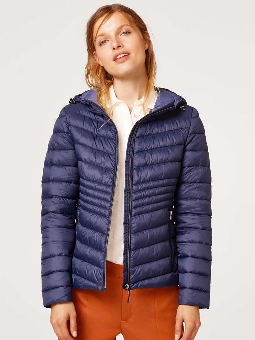 Buy ESPRIT Women Navy Blue Solid Padded Jacket Jackets for Women 7091087 Myntra