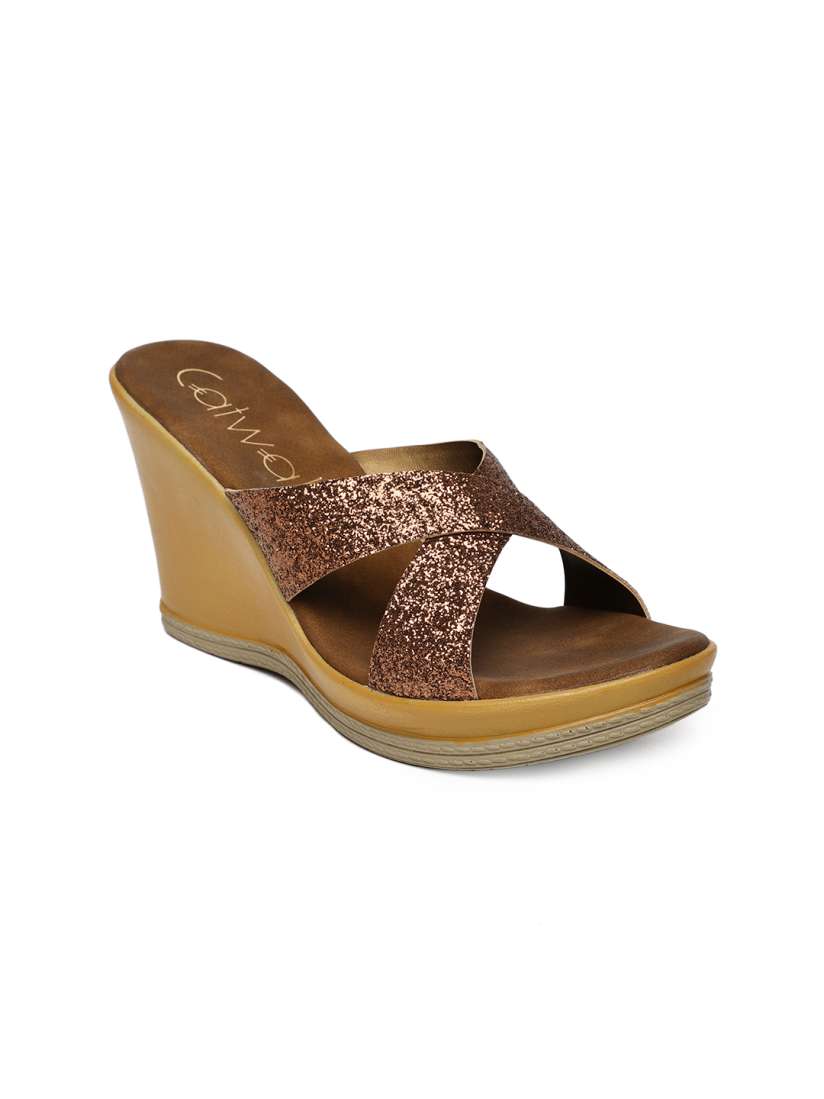 Catwalk bronze wedges discount