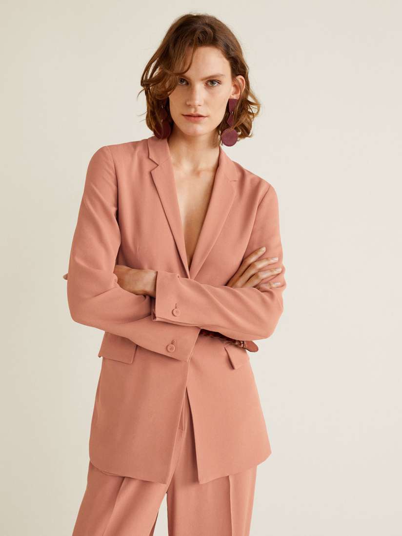 Ladies blazer on myntra sale