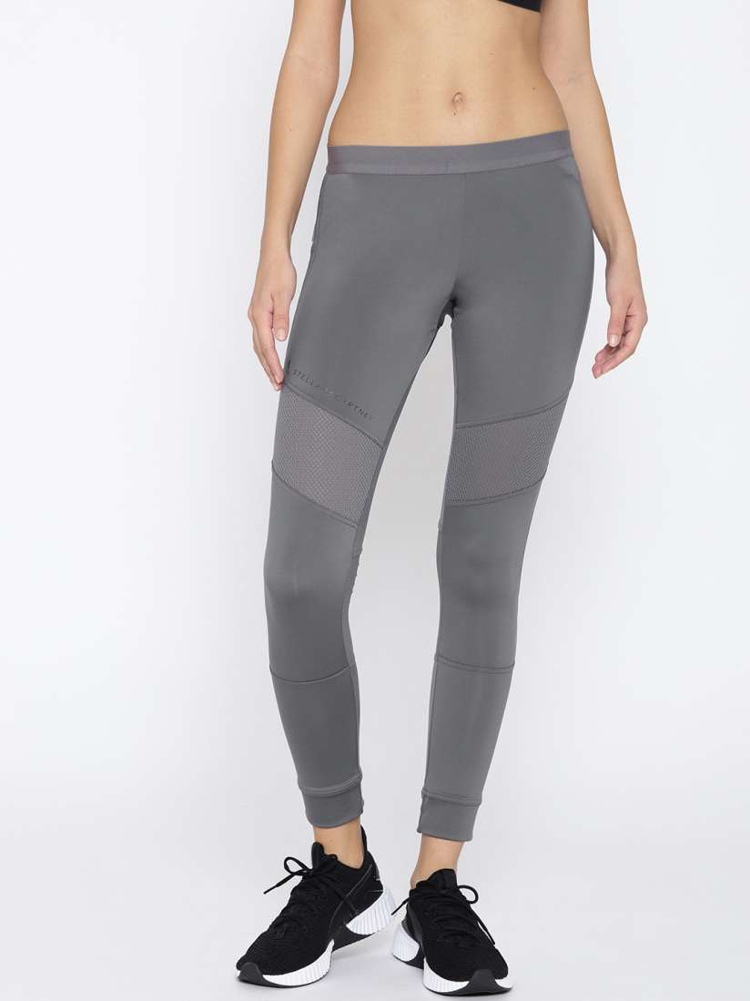 Buy Stella McCartney by ADIDAS Women Grey Performance Essentials Long Cropped Tights Tights for Women 7101293 Myntra