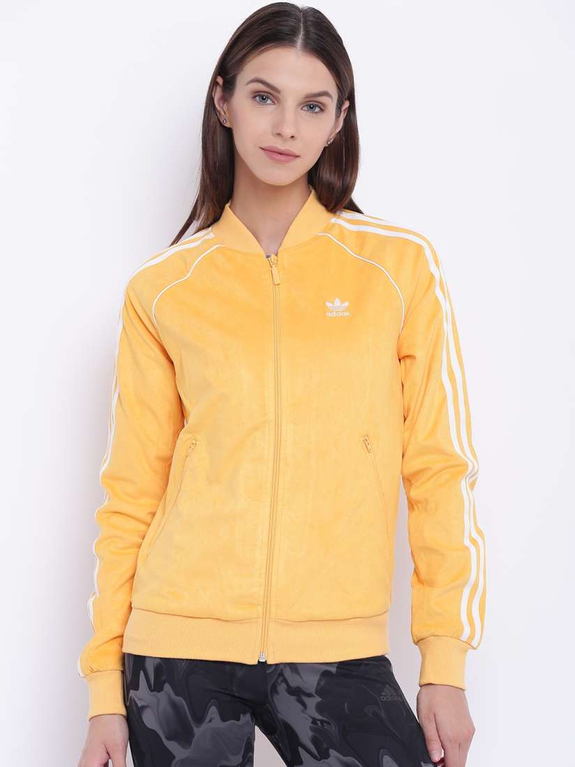 Adidas jackets yellow store