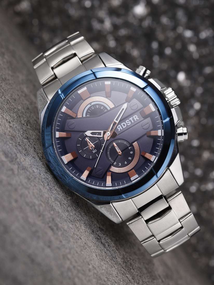 Buy Roadster Men Navy Blue Analogue Watch MFB PN LB 80242G Watches for Men 7101817 Myntra