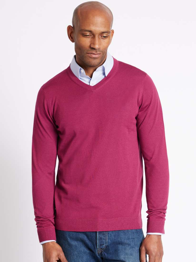Marks and spencer mens sweaters top