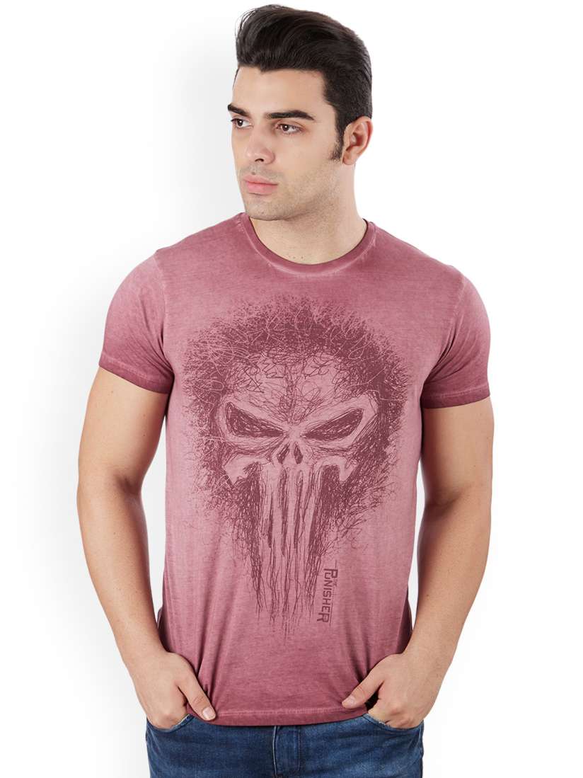 Punisher t shirt myntra clearance