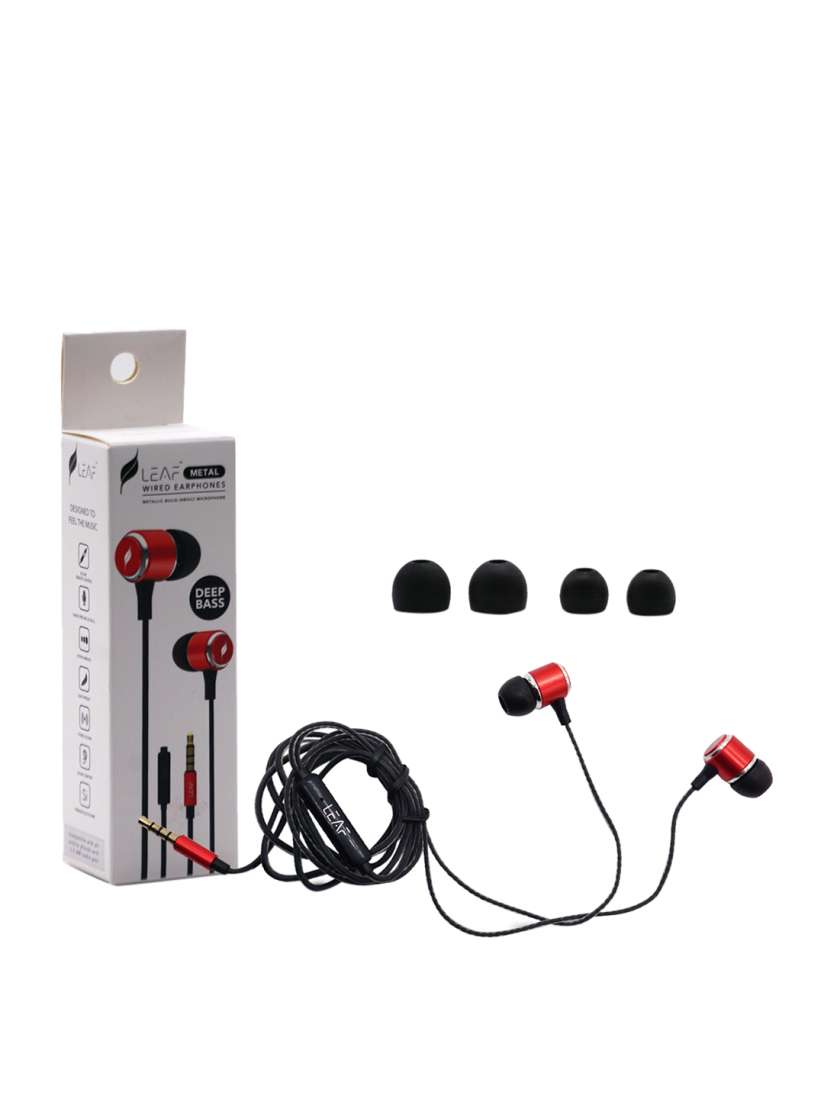Leaf metal earphones shop