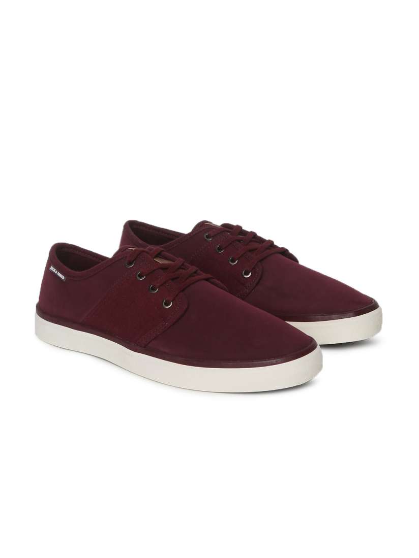 Buy Jack Jones Men Maroon Sneakers Casual Shoes for Men 7127147 Myntra