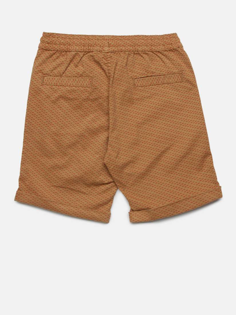 Buy Juniors by Lifestyle Boys Khaki Printed Regular Shorts Shorts for Boys 7127862 Myntra