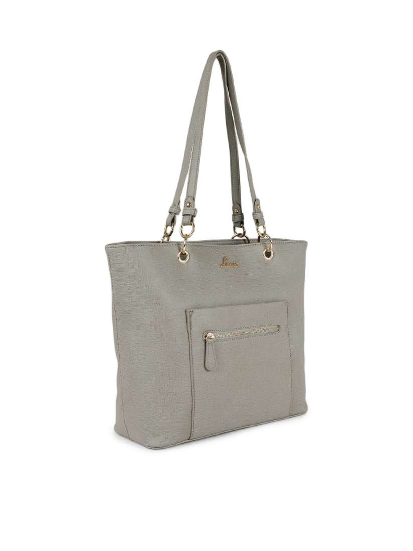 Lavie grey solid shoulder bag store