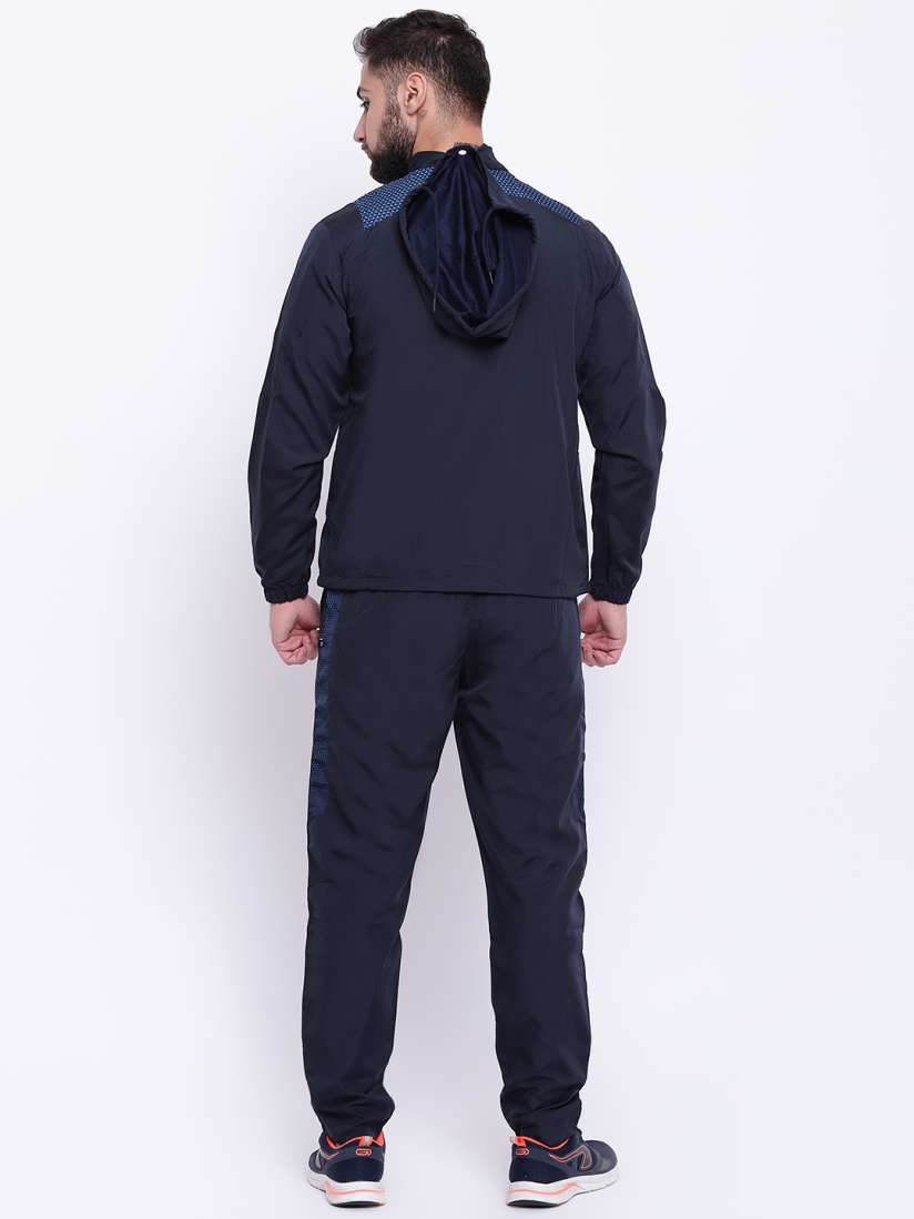 Buy SPORT SUN Navy Blue Printed Tracksuit Tracksuits for Men 7132269 Myntra