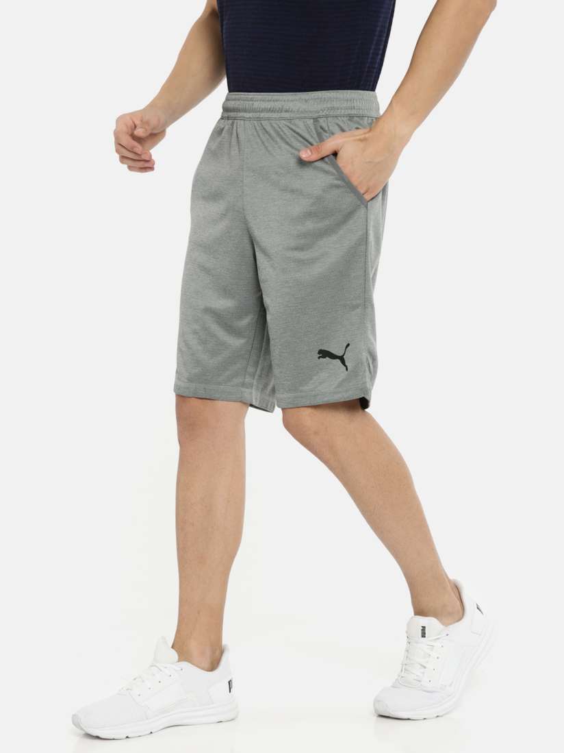 Buy Puma Men Grey Tec Sports Interlock Solid dryCELL Sports Shorts Shorts for Men 8209905 Myntra