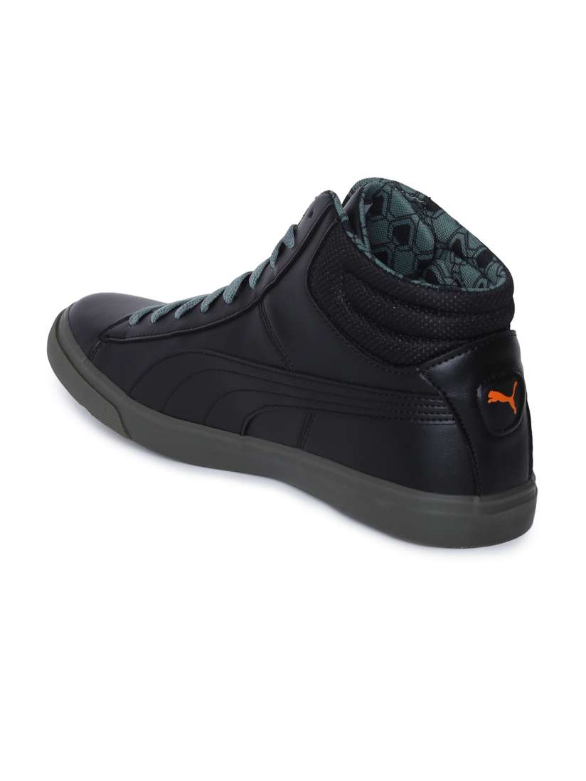 Buy Puma Men Black Solid Grip Mid IDP Mid Top Sneakers Casual Shoes for Men 7141690 Myntra