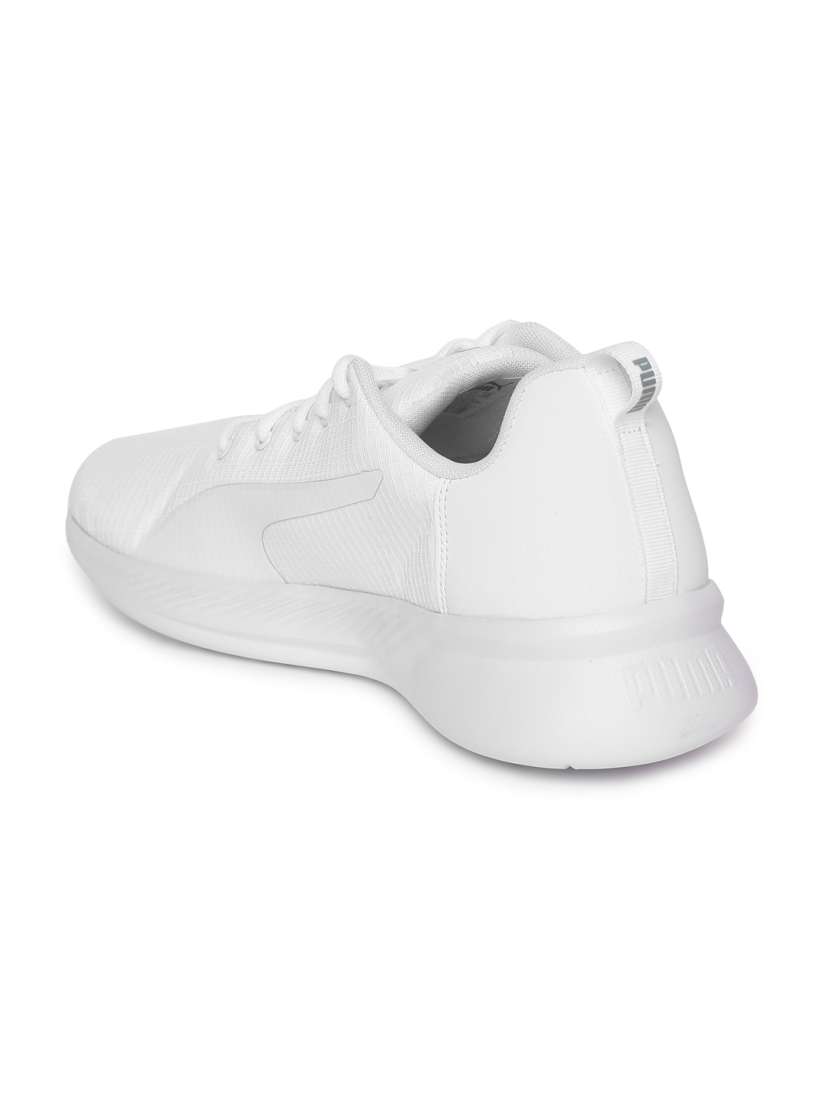 Buy Puma Men White Solid Tishatsu Runner Running Shoes Sports Shoes for Men 7141745 Myntra