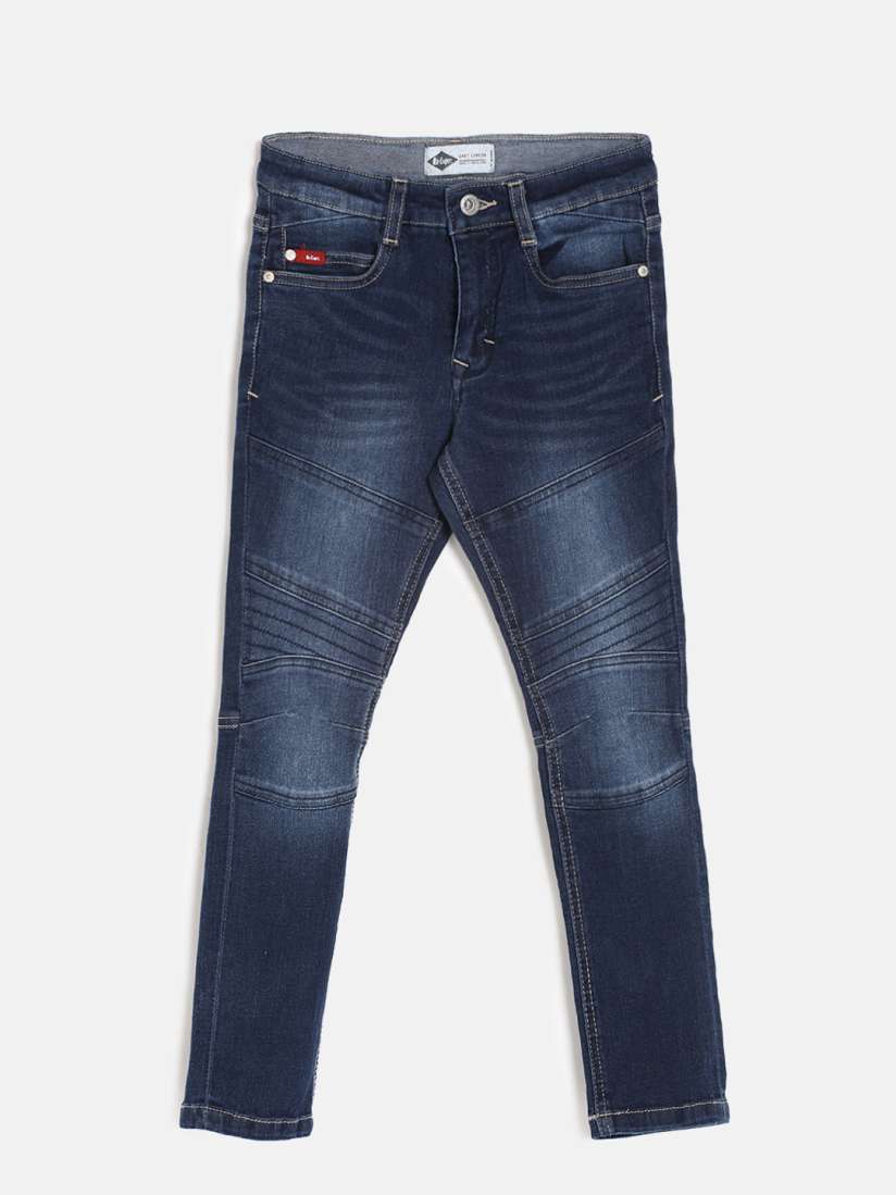 Buy Lee Cooper Boys Blue Skinny Fit Mid Rise Clean Look Jeans Jeans for Boys 7147069 Myntra