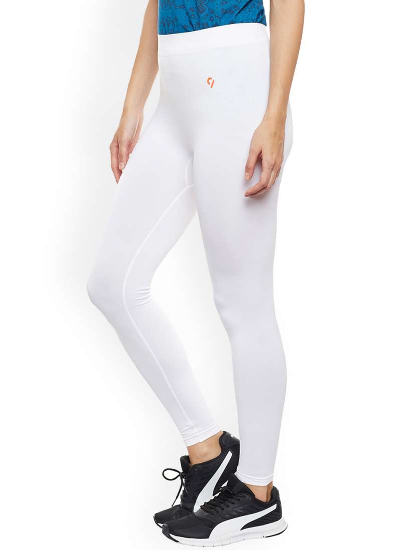Buy C9 AIRWEAR Women White Solid Leggings Leggings for Women 7153217 Myntra