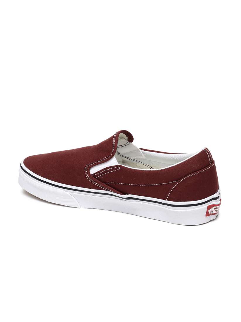 Buy Vans Unisex Maroon Slip On Sneakers Casual Shoes for Unisex 7164386 Myntra