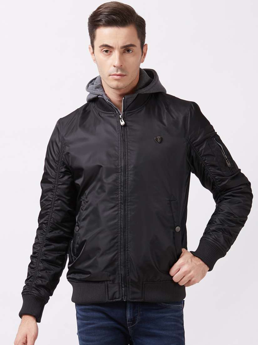 Buy Killer Men Black Solid Bomber Jacket Jackets for Men 7175742 Myntra