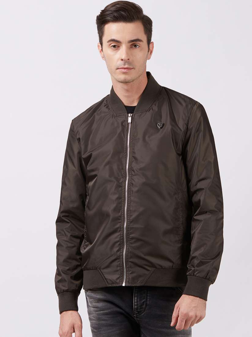 Buy Killer Men Brown Solid Bomber Jackets for Men 7175761 Myntra