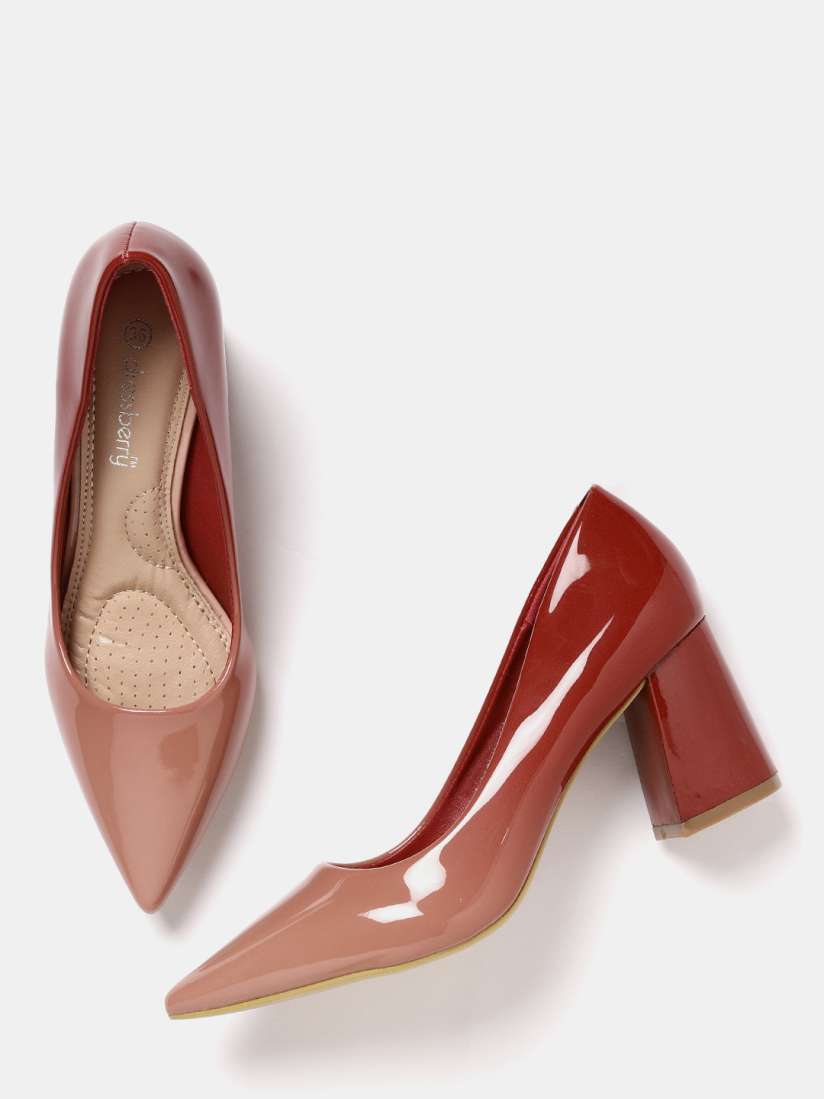 Rust colored pumps discount