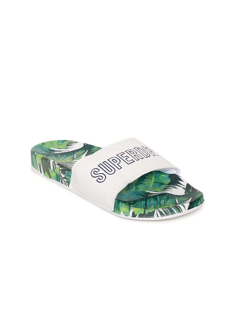 Buy Superdry Women Green Printed Sliders Flip Flops for Women 7182971 Myntra