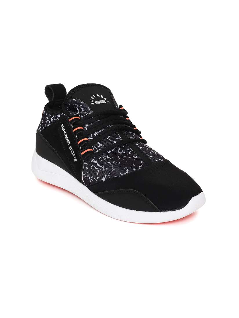 Buy Superdry Women Black Running Shoes Sports Shoes for Women 7184077 Myntra