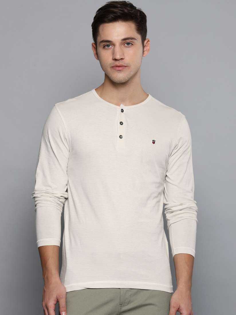 Louis philippe full sleeve t shirt clearance