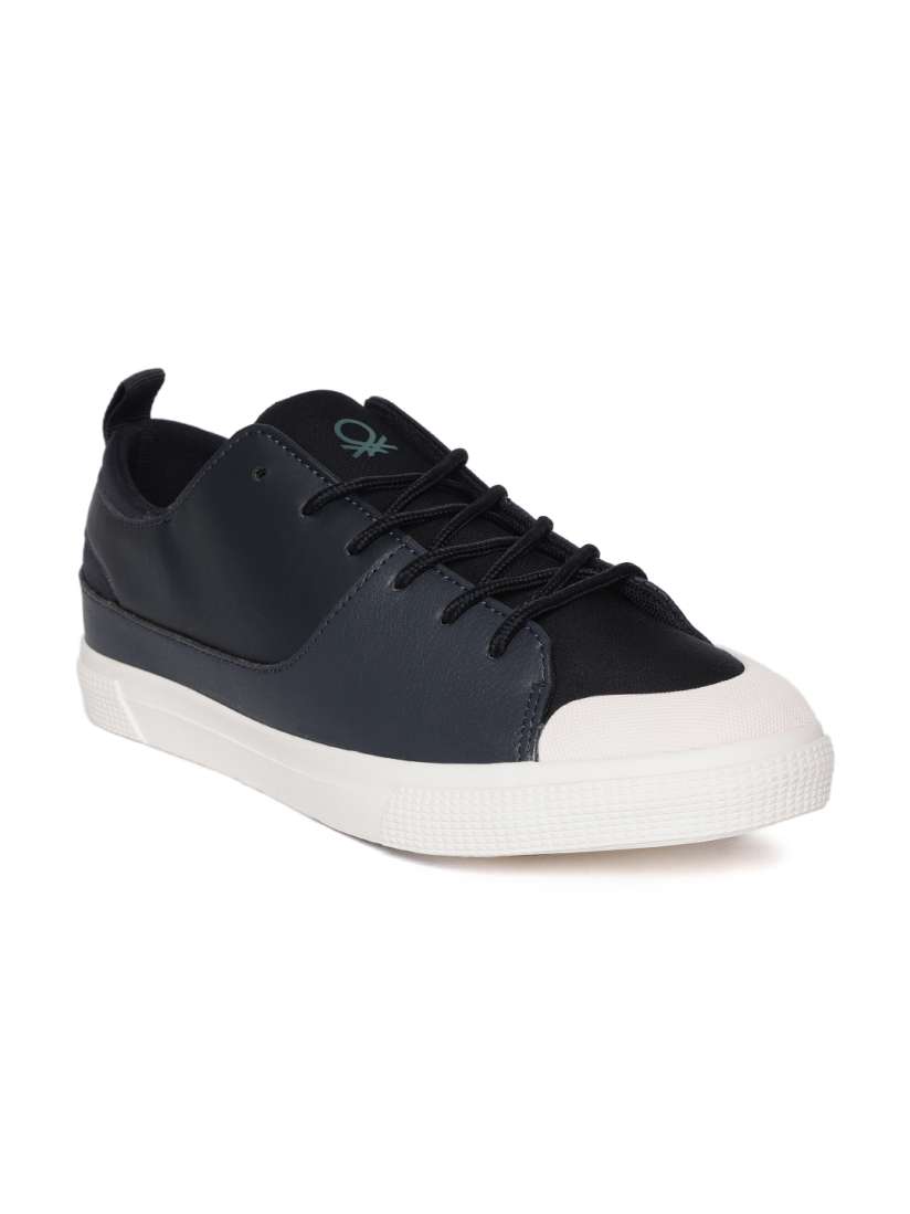 United colors of benetton men navy blue sneakers deals
