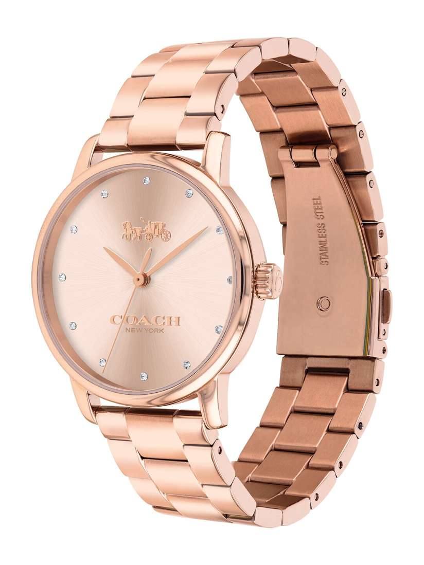 Buy Coach Women Rose Gold Analogue Watch Watches for Women 7187347 Myntra