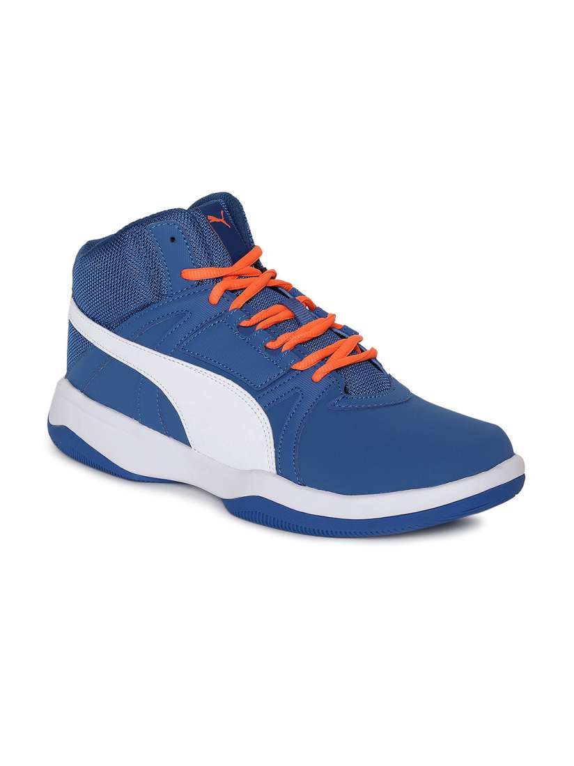 Buy Puma Men Blue White Rebound Street Evo IDP Running Shoes Sports Shoes for Men 7189154 Myntra