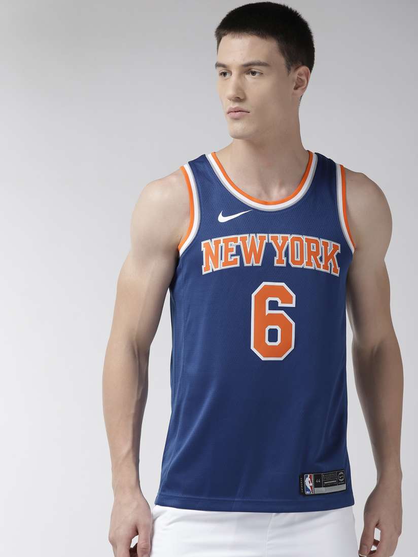 Buy Nike Kristaps Porzingis New York Knicks Nba Swingman Jersey Tshirts for Men 7189349 Myntra