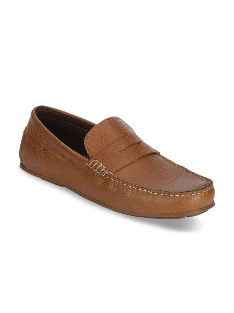 Buy Red Tape Men Brown Leather Loafers Casual Shoes for Men 7189852 Myntra