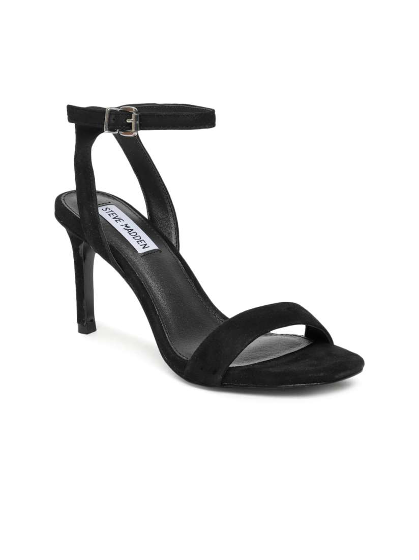 Buy Steve Madden Women Black Solid Suede Faith Heels Heels for Women 7192199 Myntra