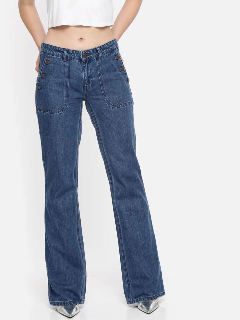 Promod jean bootcut top