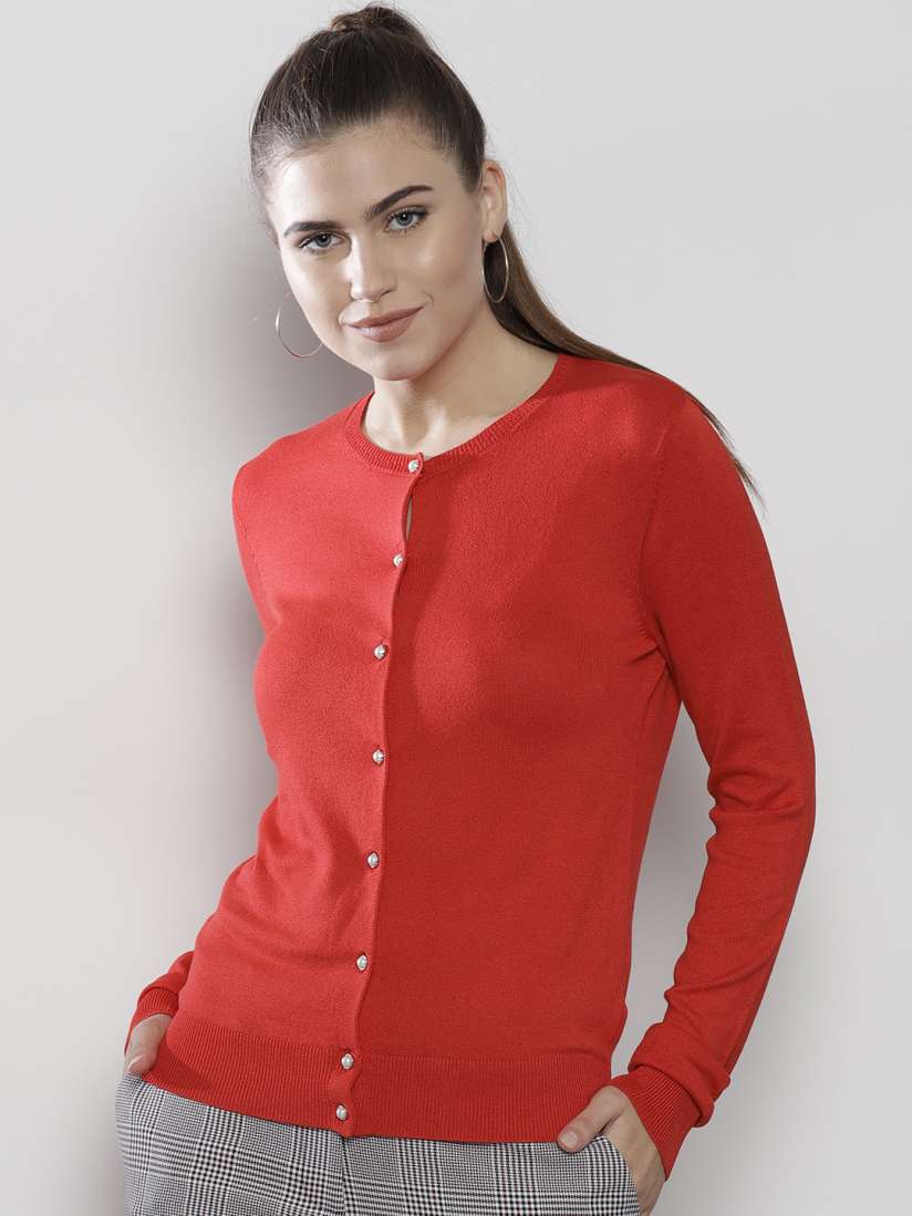 Dorothy perkins red cardigan clearance