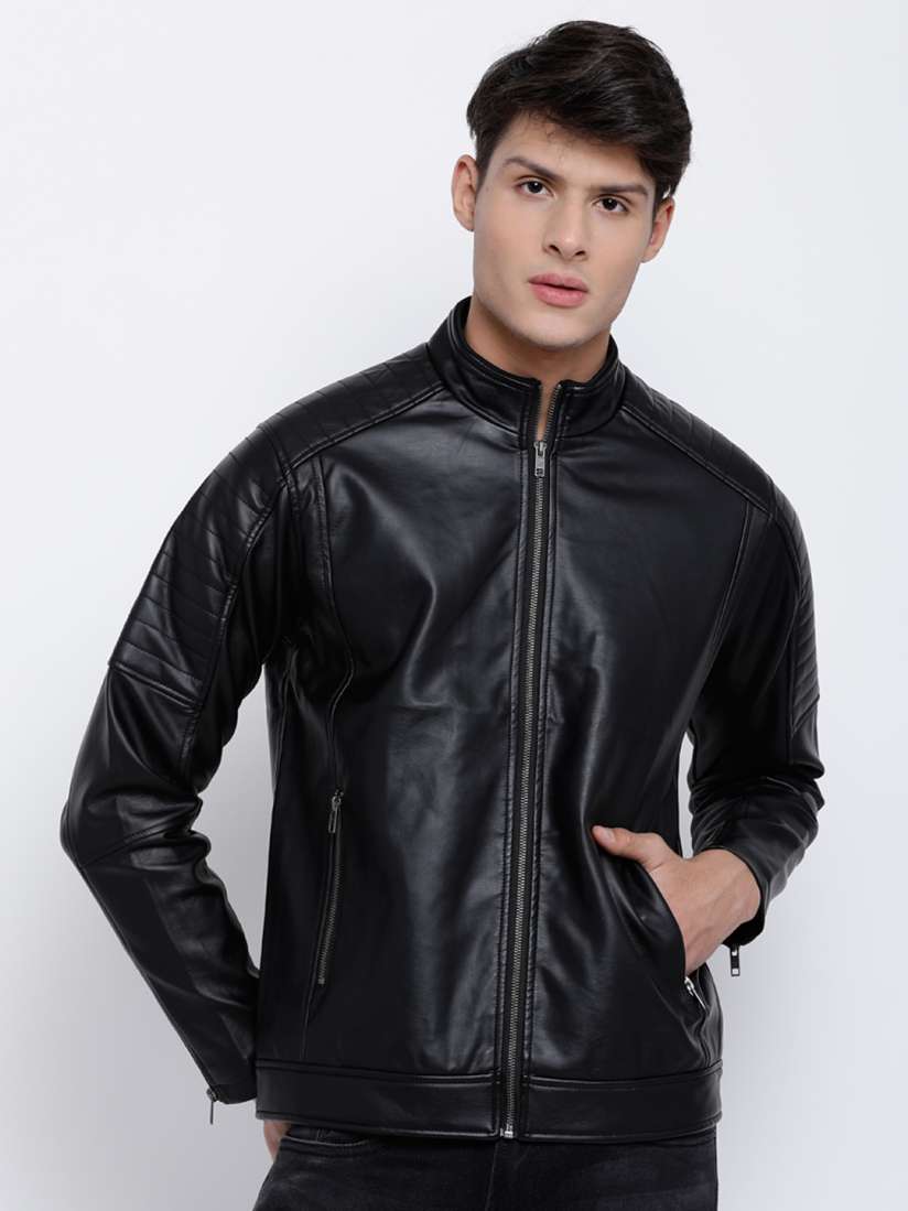 Myntra biker jacket shop