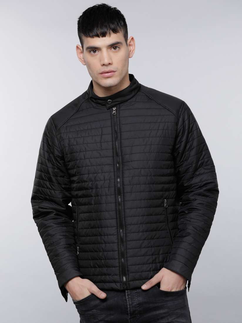 Black jacket myntra clearance