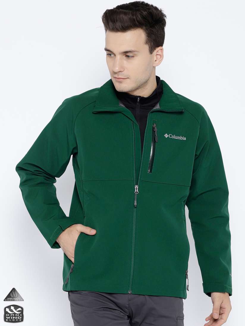 Buy Columbia Men Green Heat Mode II Winter Outdoor Softshell Jacket Jackets for Men 7203887 Myntra