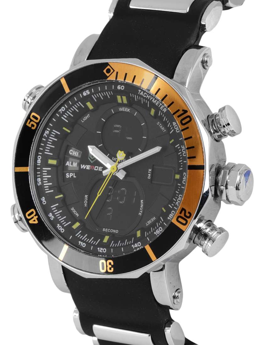 Buy WEIDE Men Black Analogue and Digital Watch WH5203 Watches for Men 7207655 Myntra