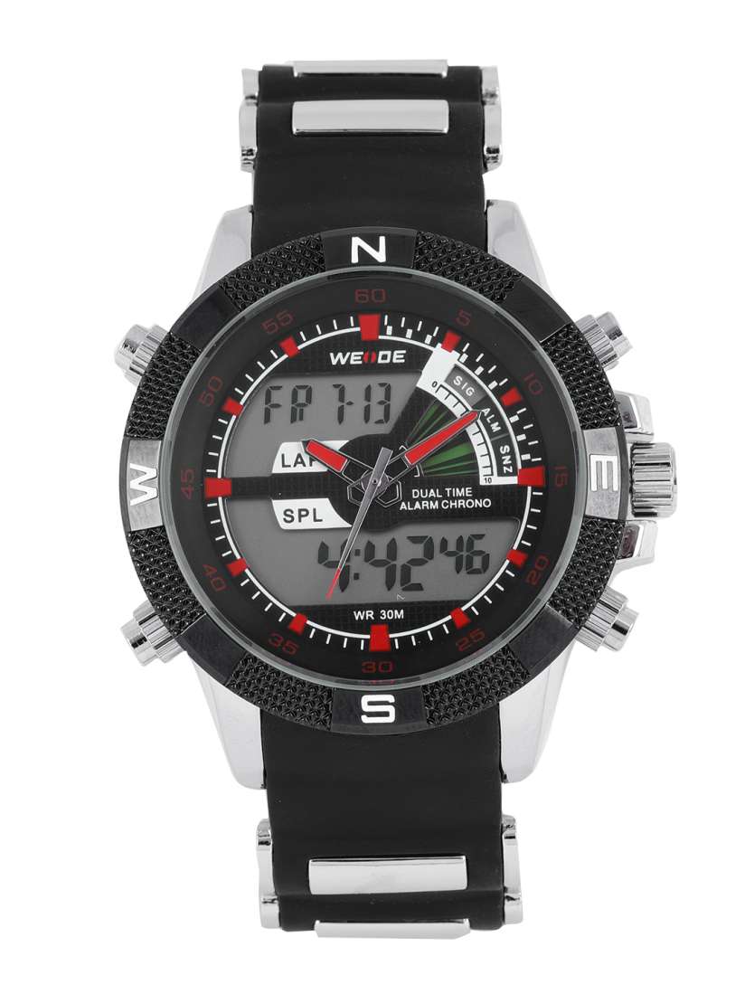 Buy WEIDE Men Black Analogue and Digital Watch WH1104 Watches for Men 7207706 Myntra