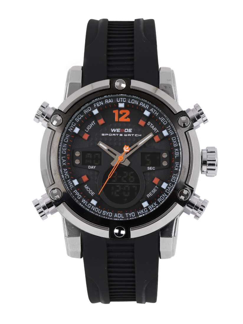 Buy WEIDE Men Black Analogue and Digital Watch WH5205 12C Watches for Men 7207720 Myntra