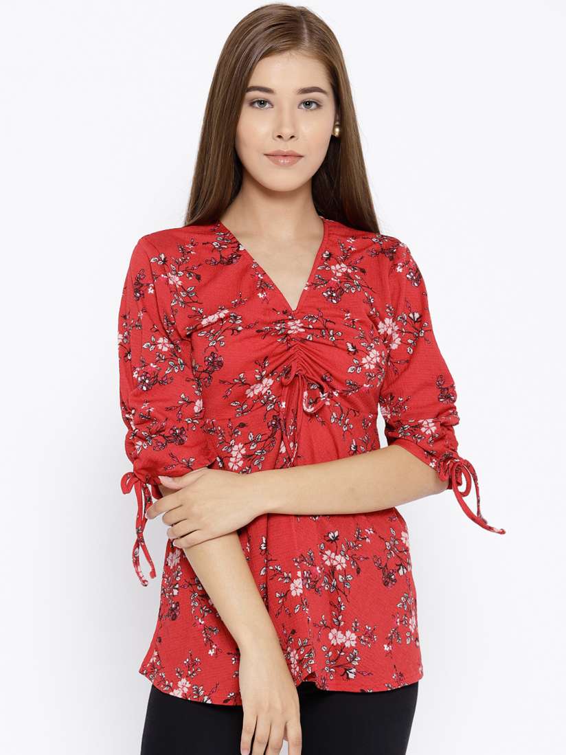 Buy OVS Women Red Printed Top Tops for Women 7208910 Myntra