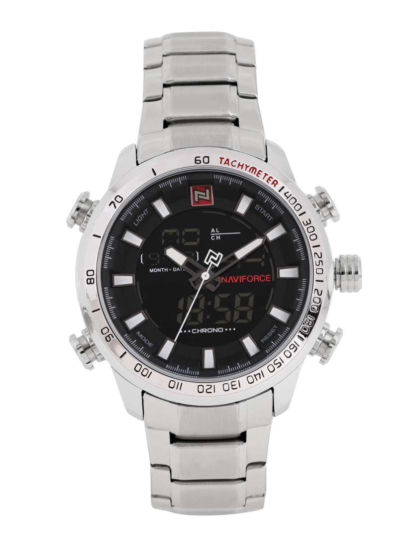Buy Naviforce Men Black Analogue and Digital Watch NF9093SBW Watches for Men 7209517 Myntra
