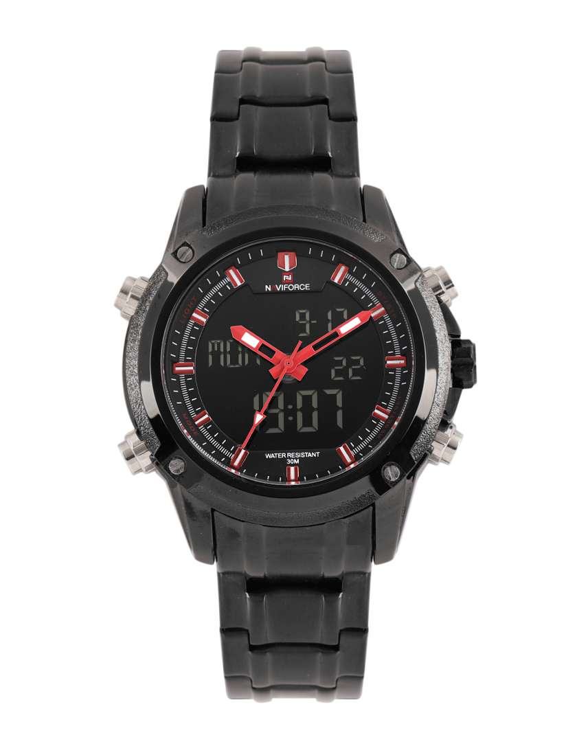 Buy Naviforce Men Black Analogue Watch NF9050BBR Watches for Men 7209604 Myntra