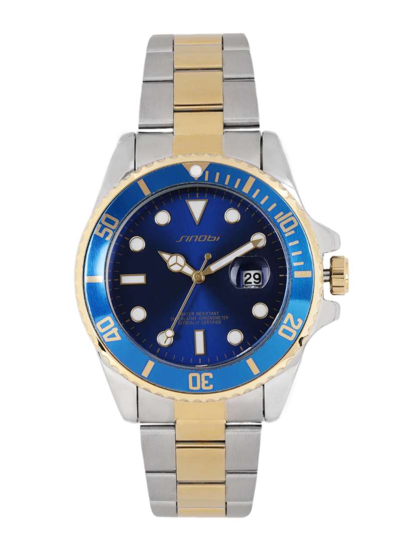 Buy Sinobi Men Blue Analogue Watch 11S9721G0 Watches for Men 7209687 Myntra