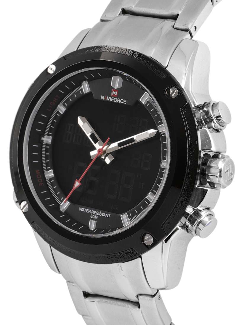 Buy Naviforce Men Black Analogue and Digital Watch NF9050SBW Watches for Men 7209771 Myntra