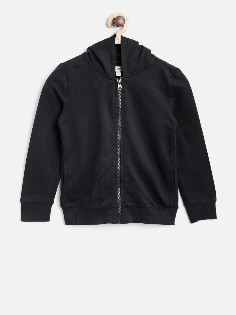 Girls black hooded sweatshirt online