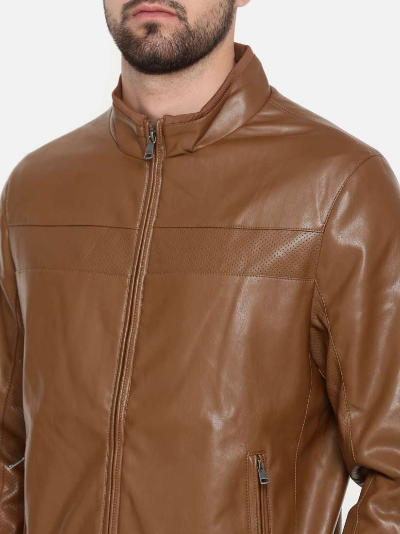 Buy Indian Terrain Men Brown Solid Tailored Jacket Jackets for Men 7211756 Myntra