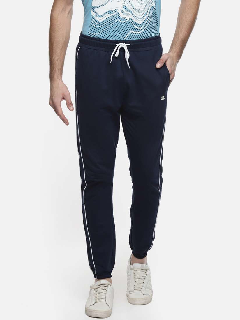 Buy Ajile by Pantaloons Men Navy Track Pants Track Pants for Men 7214732 Myntra