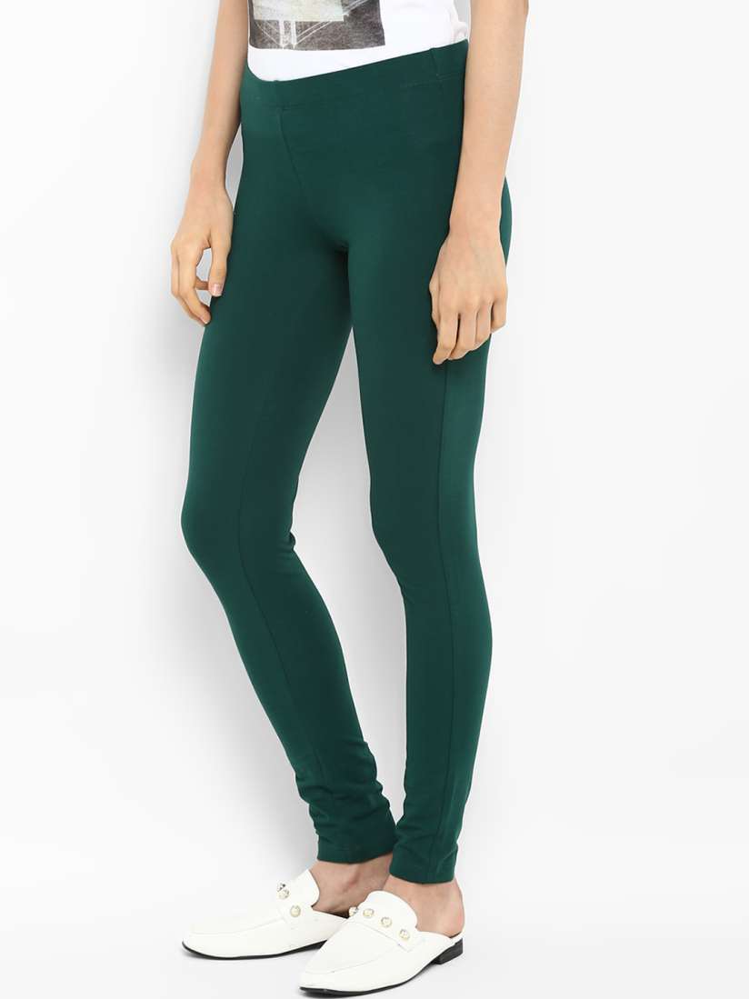 Buy Mode by Red Tape Women Green Leggings Leggings for Women 7220343 Myntra