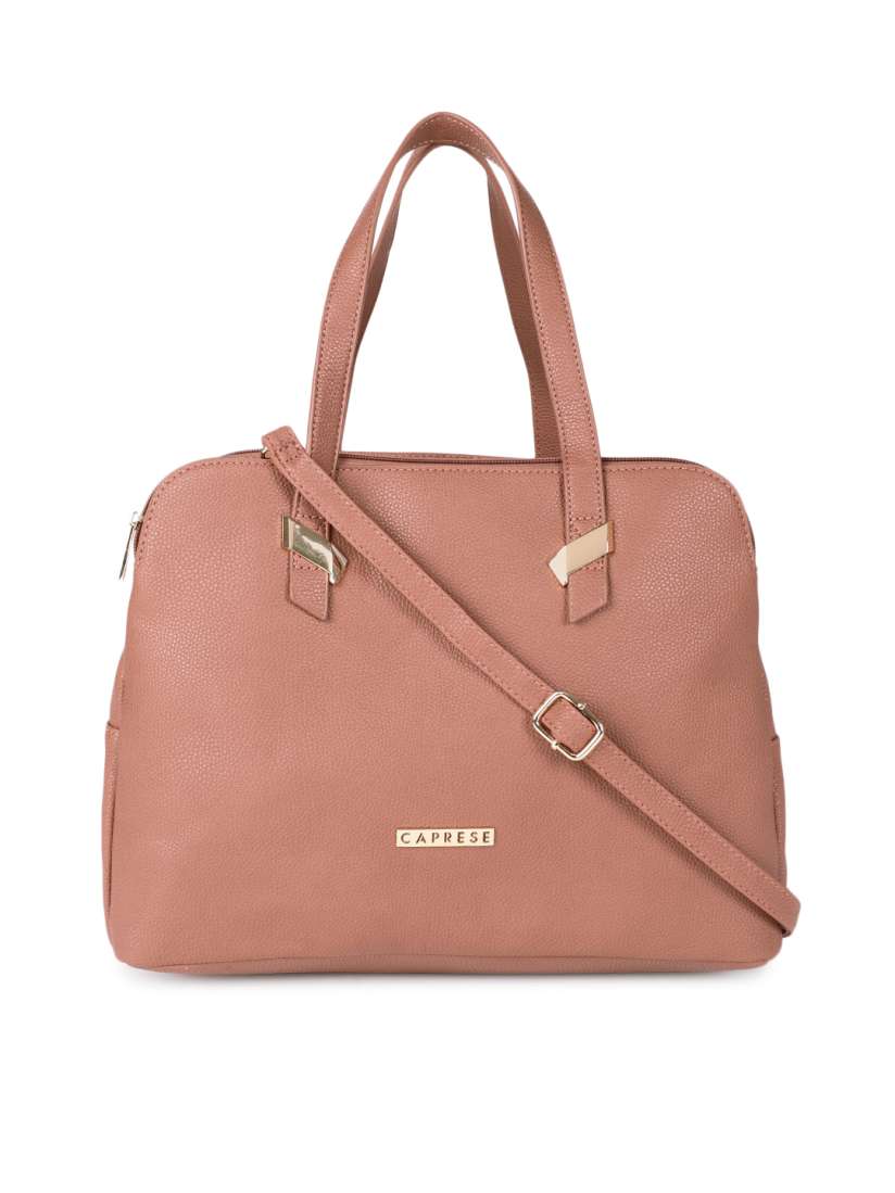 Buy Caprese Brown Solid Shoulder Bag Handbags for Women 7227356 Myntra